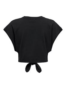 ONLY Tops Loose Fit Col rond Épaules tombantes -Black - 15296226