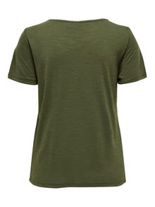 ONLY Normal geschnitten Rundhals T-Shirt -Kalamata - 15296235