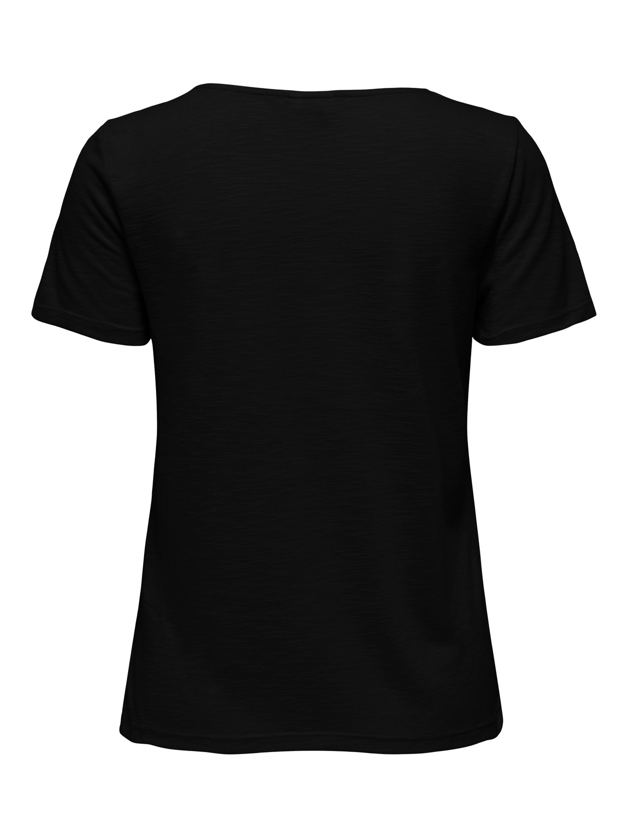 ONLY Normal geschnitten Rundhals T-Shirt -Black - 15296235