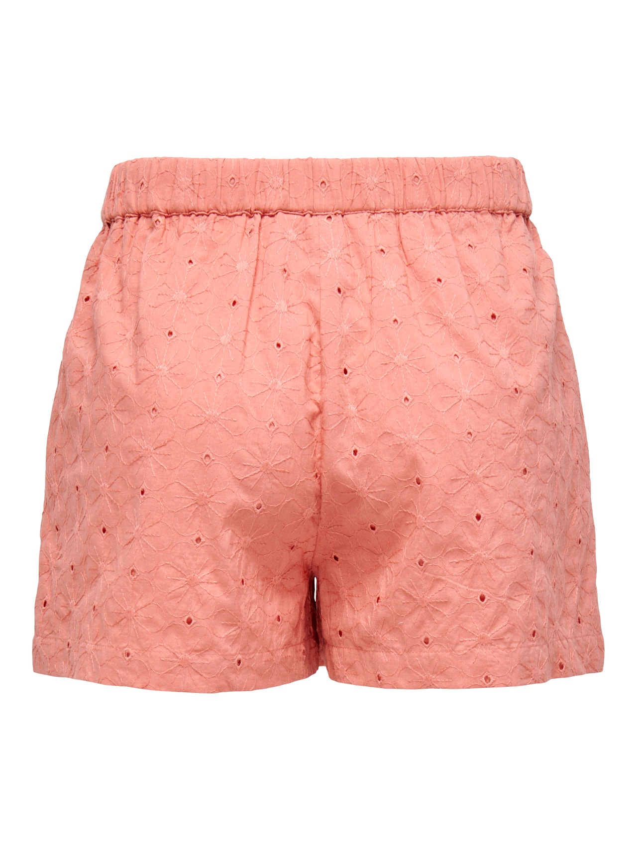 ONLY Shorts Corte regular Dobladillos arremangados -Coral Haze - 15296332