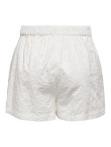 ONLY Regular Fit Fold-up hems Shorts -Cloud Dancer - 15296332