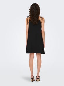 ONLY Regular Fit V-Neck Short dress -Black - 15296339