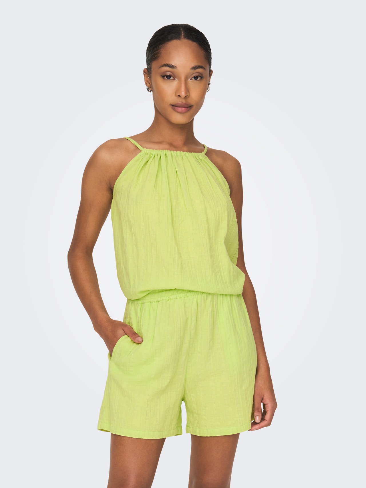 ONLY Loose fit singlet top -Sharp Green - 15296357