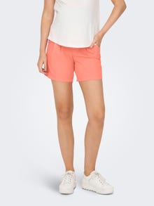 ONLY Mama classic shorts -Georgia Peach - 15296449