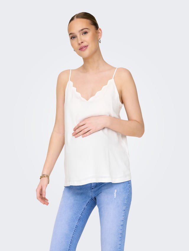 ONLY Tops Regular Fit Col rond Grossesse - 15296467