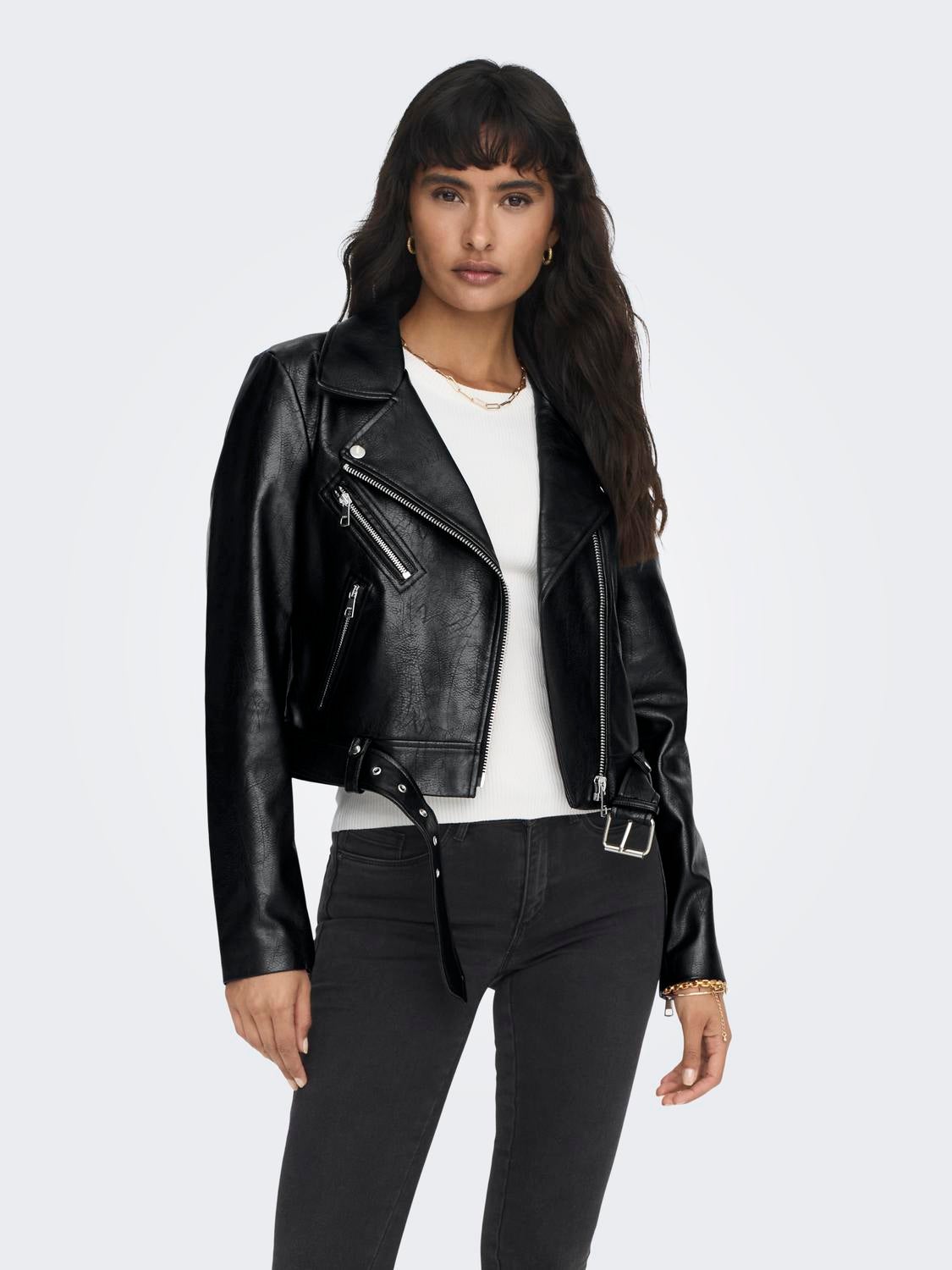 Women's Leather & Faux Leather Jackets | ONLY