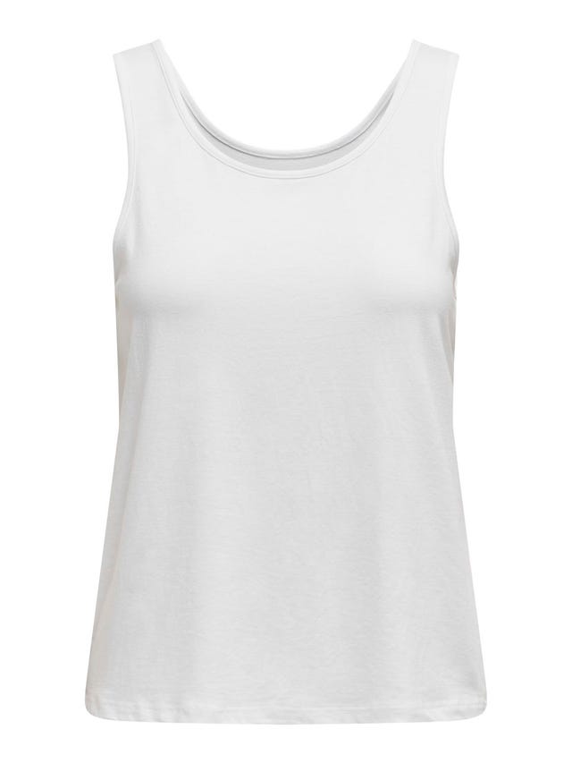 ONLY Regular Fit Round Neck Tank-Top - 15296628