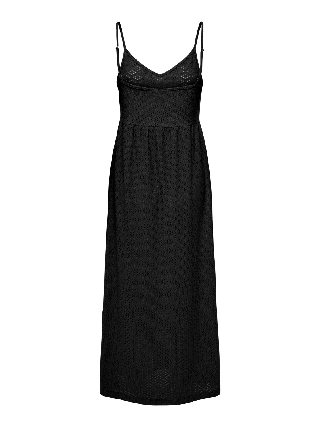 ONLY V-Hals Maxi Dress -Black - 15296637
