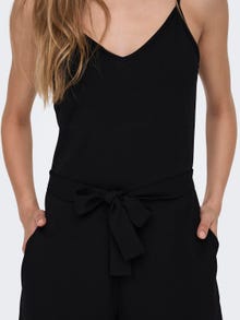 ONLY Smala axelband Jumpsuit -Black - 15296668