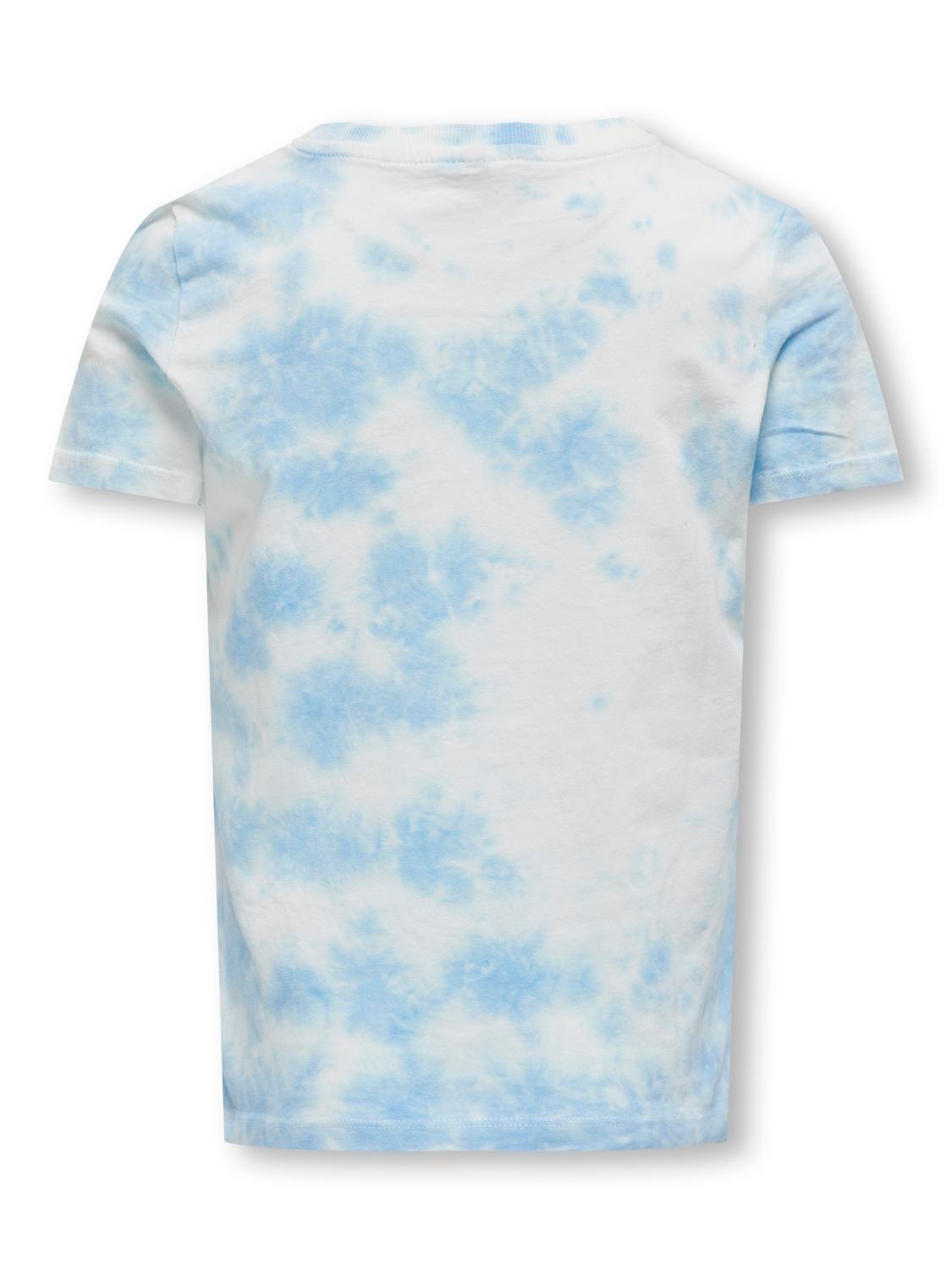 ONLY Normal geschnitten Rundhals T-Shirt -Clear Sky - 15296698