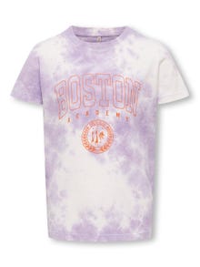 ONLY Regular Fit Round Neck T-Shirt -Purple Rose - 15296698