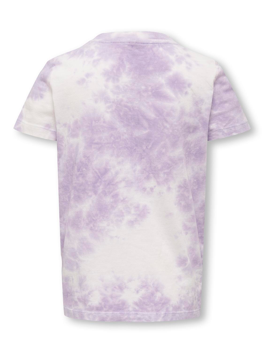 ONLY Normal geschnitten Rundhals T-Shirt -Purple Rose - 15296698
