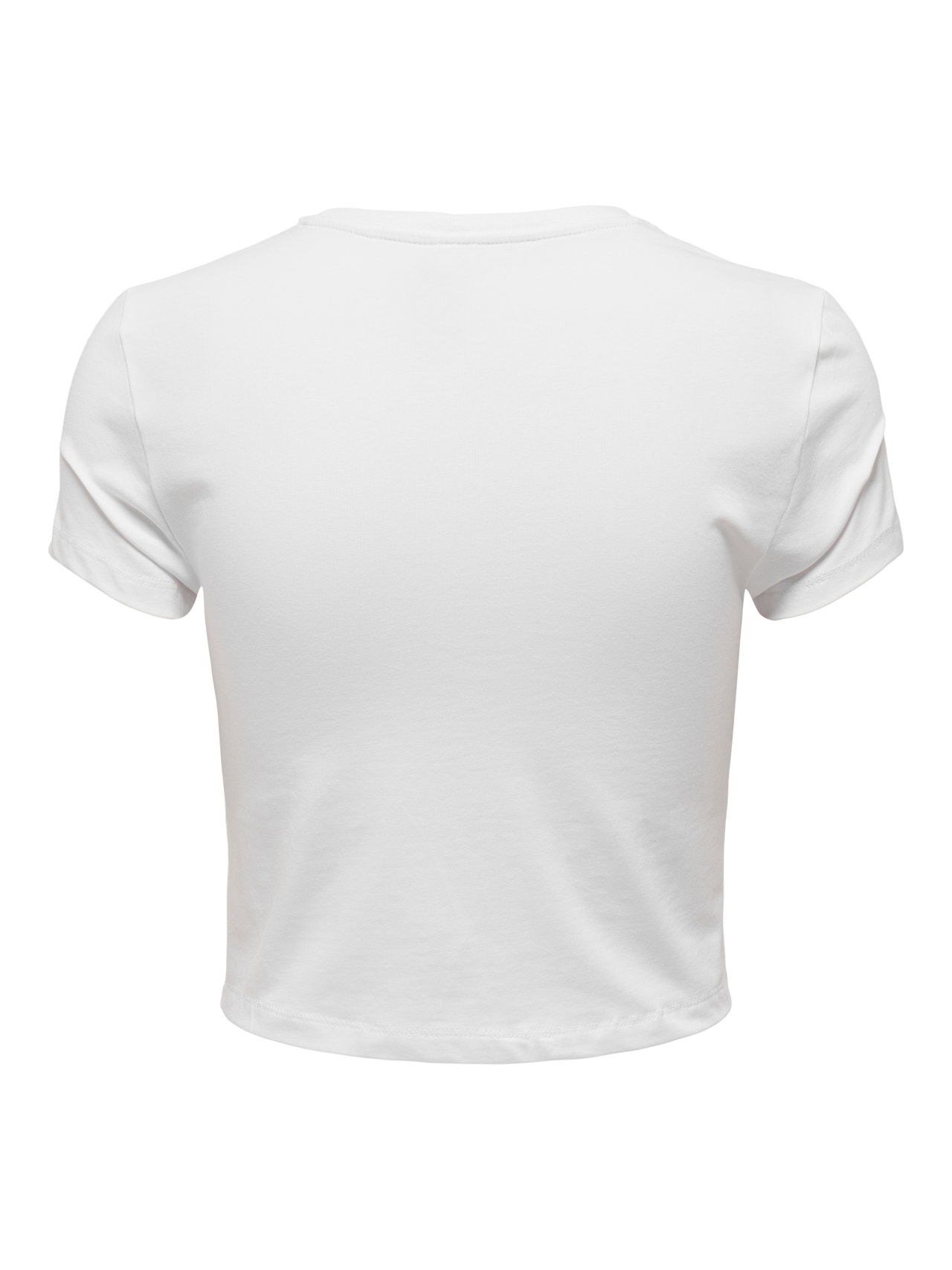 ONLY Normal passform O-ringning T-shirt -Bright White - 15296958