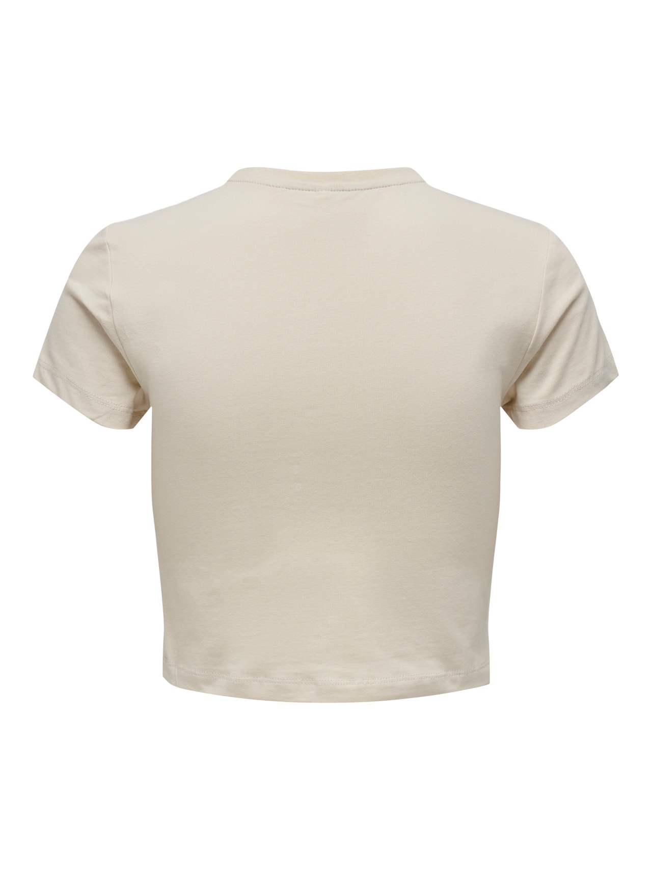 ONLY Normal geschnitten Rundhals T-Shirt -Sandshell - 15296958