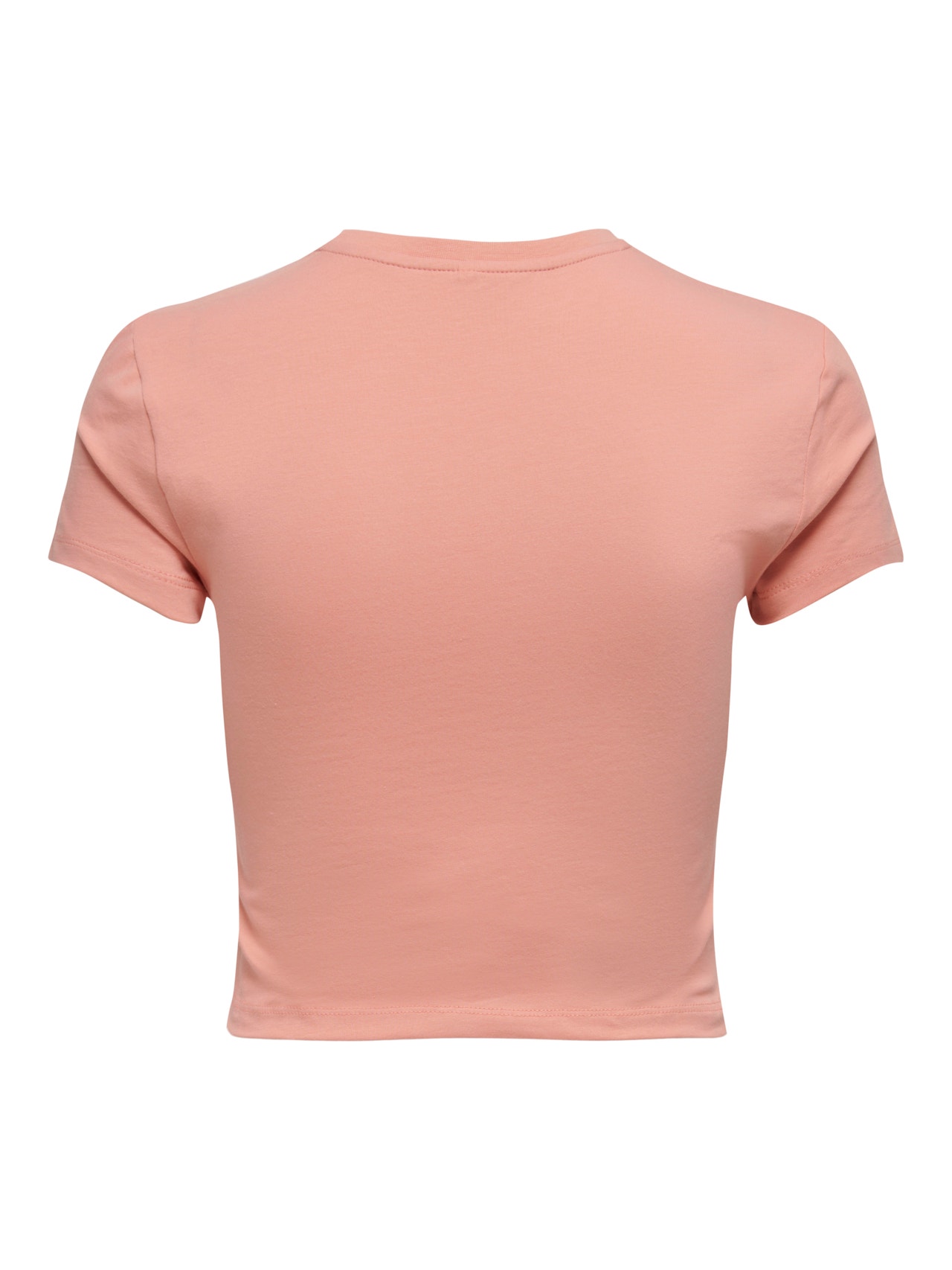 ONLY Regular Fit Round Neck T-Shirt -Coral Haze - 15296958