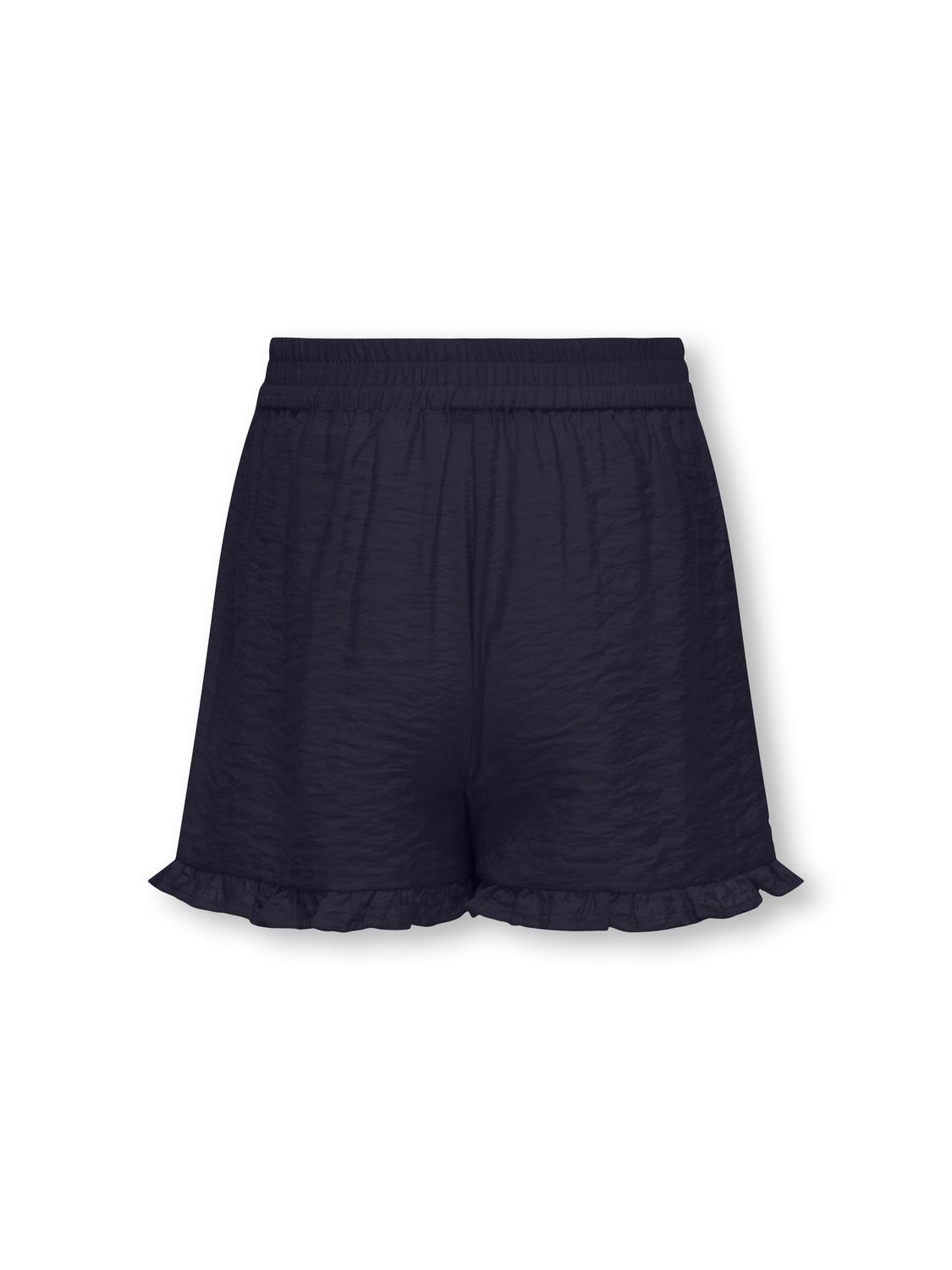 ONLY Shorts with frill edge -Night Sky - 15296962