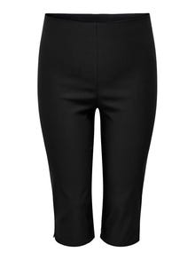 ONLY Tavapärane lõige Kõrge vöökoht Püksid -Black - 15296974