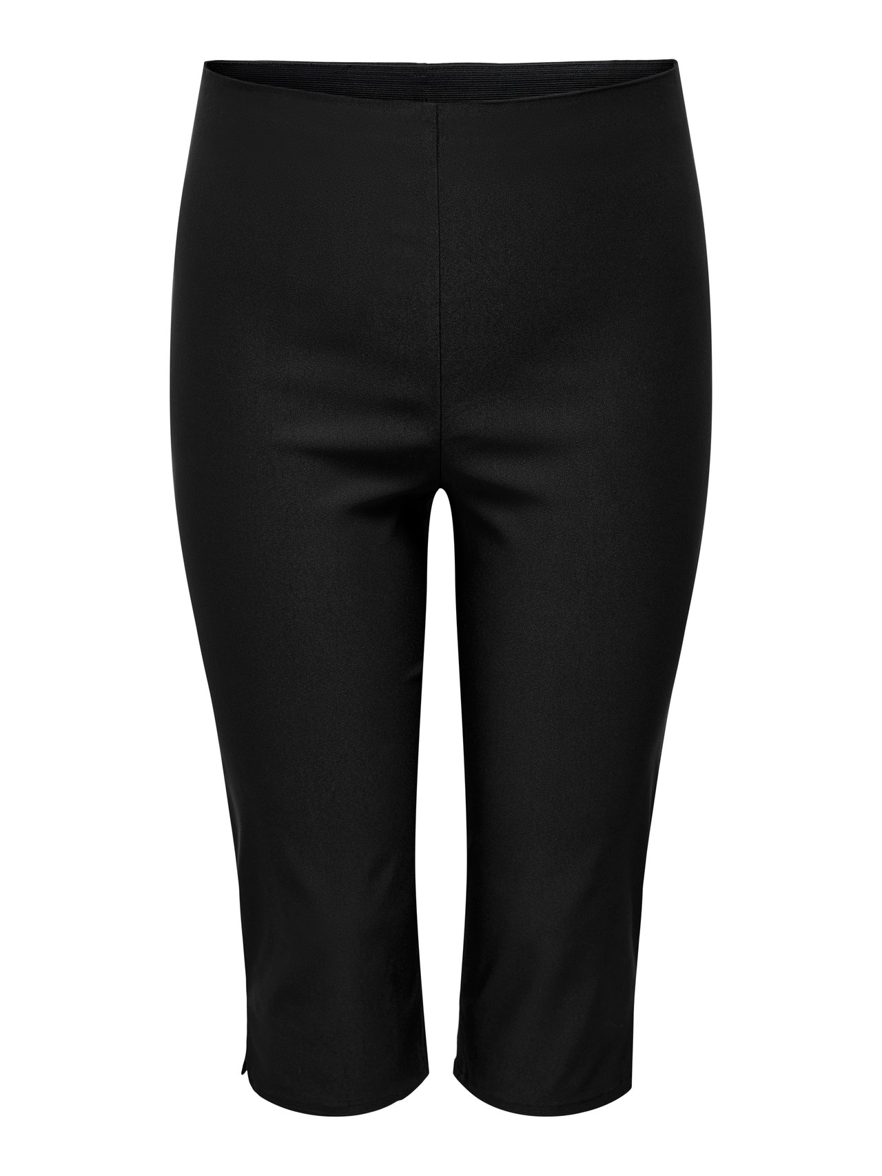 ONLY Pantalones Corte regular Cintura alta -Black - 15296974