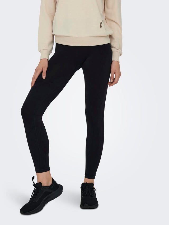 ONLY Leggings Tight Fit Taille haute - 15296999