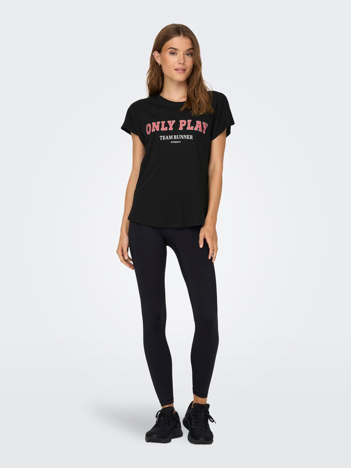 ONLY Loose Fit Round Neck T-Shirt -Black - 15297020