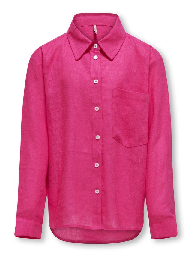 ONLY Chemises Regular Fit Col chemise Poignets boutonnés - 15297052