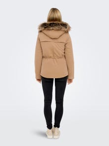 ONLY Short hooded parka -Tigers Eye - 15297128