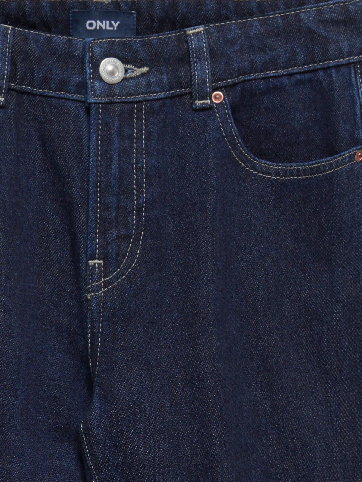 Thumbnail - Kobavi Locker Geschnitten Jeans