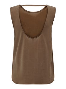 ONLY Regular fit top with o-neck -Carafe - 15297181