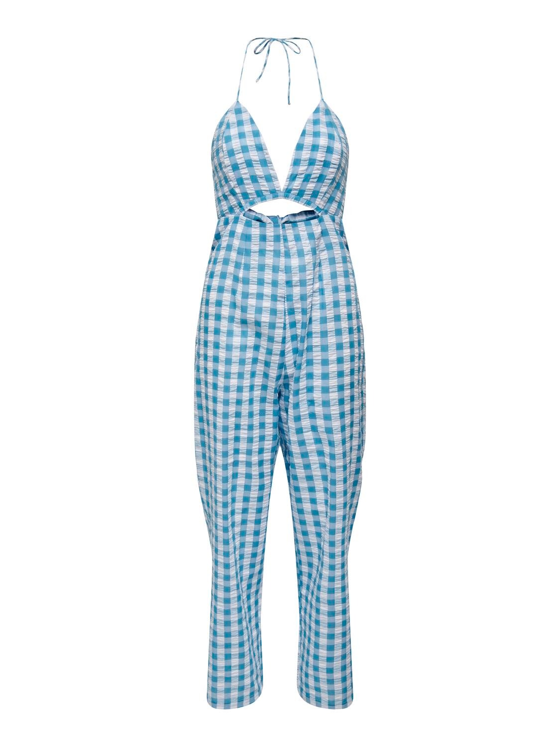 ONLY Jumpsuit With Cut Out -Horizon Blue - 15297190