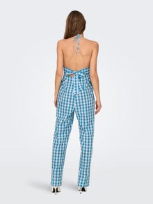 ONLY Justerbare stropper Jumpsuit -Horizon Blue - 15297190