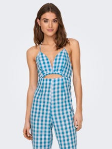 ONLY Jumpsuit With Cut Out -Horizon Blue - 15297190