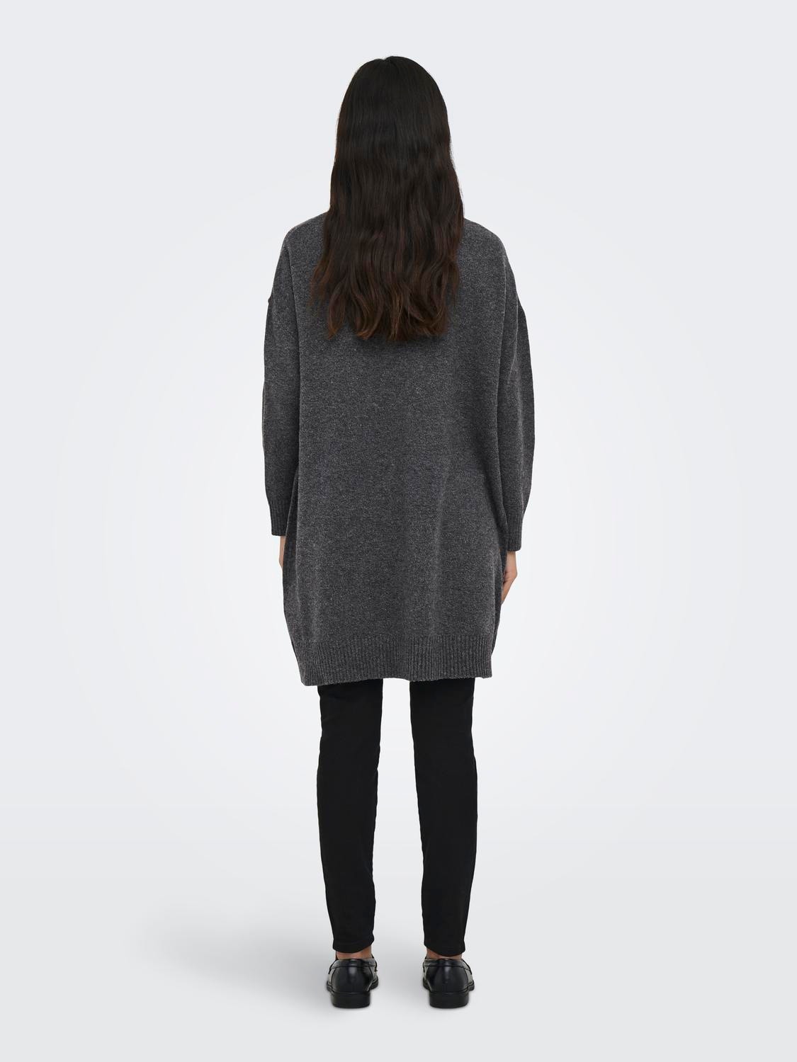 ONLY® knit | | Grey Long cardigan Dark