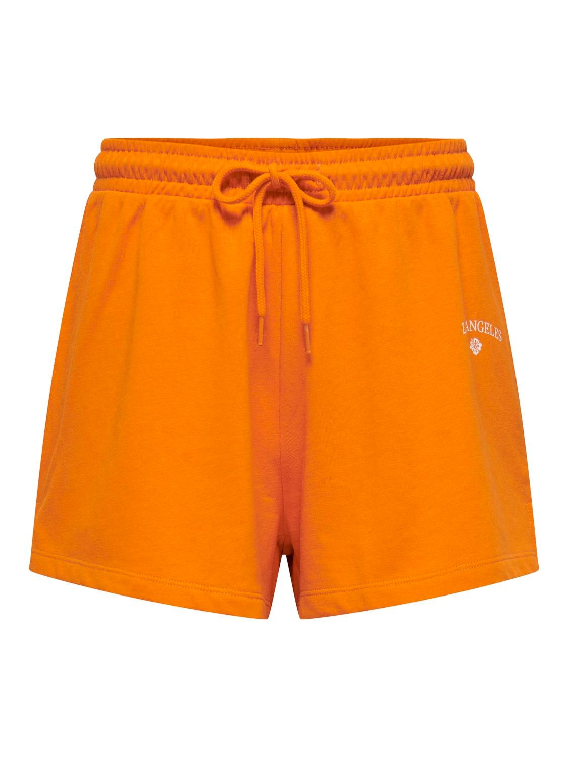 Orange sale sweat shorts