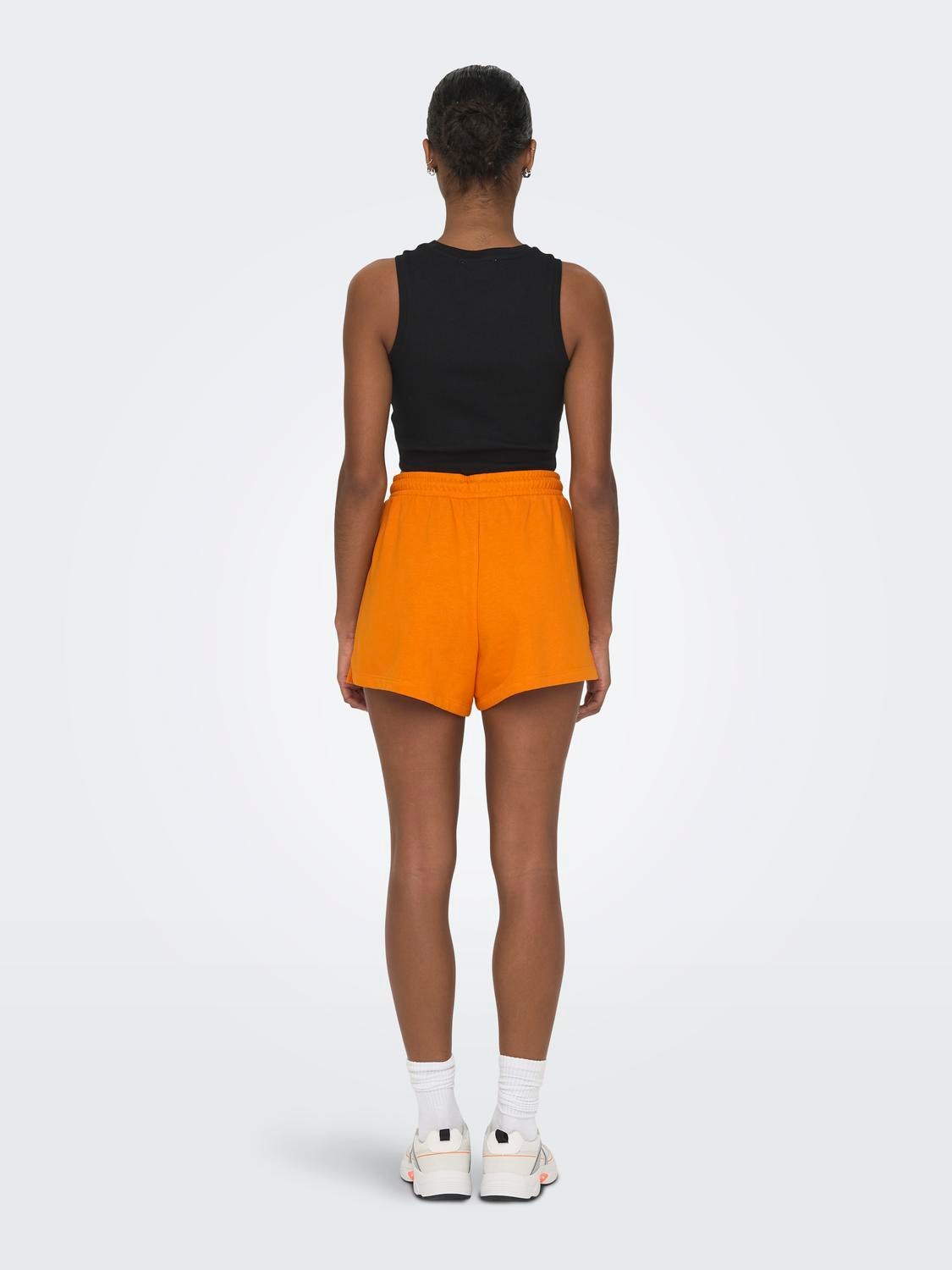 ONLY Shorts Regular Fit -Orange Pepper - 15297337