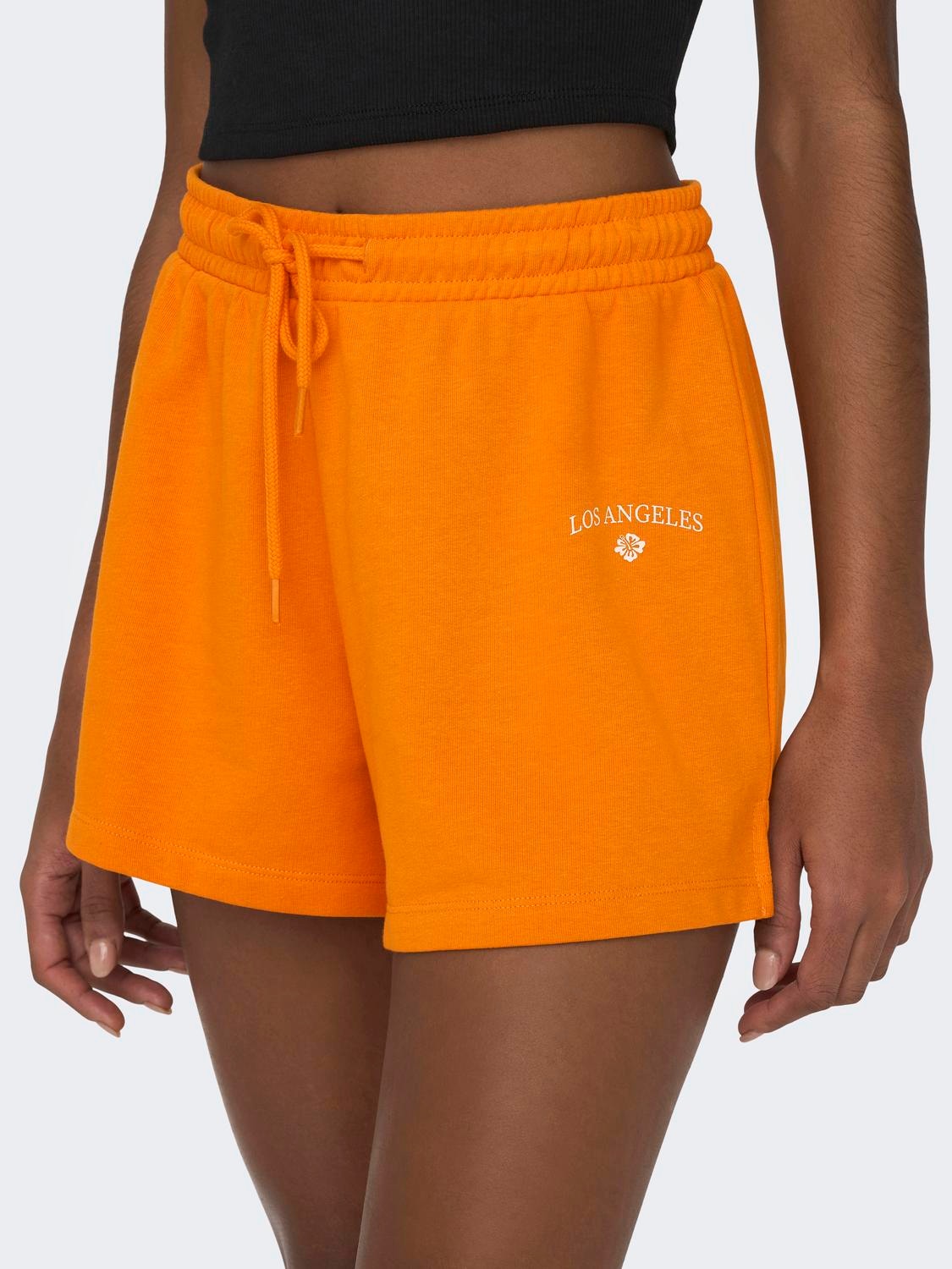 ONLY Sweat shorts -Orange Pepper - 15297337
