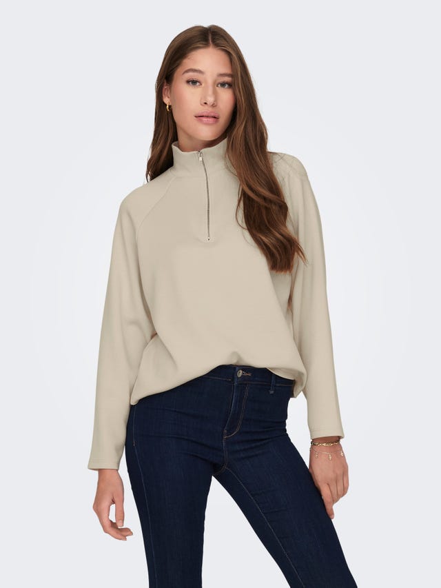 ONLY High neck sweatshirt - 15297408