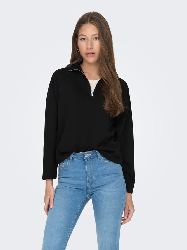 ONLY High neck sweatshirt - 15297408