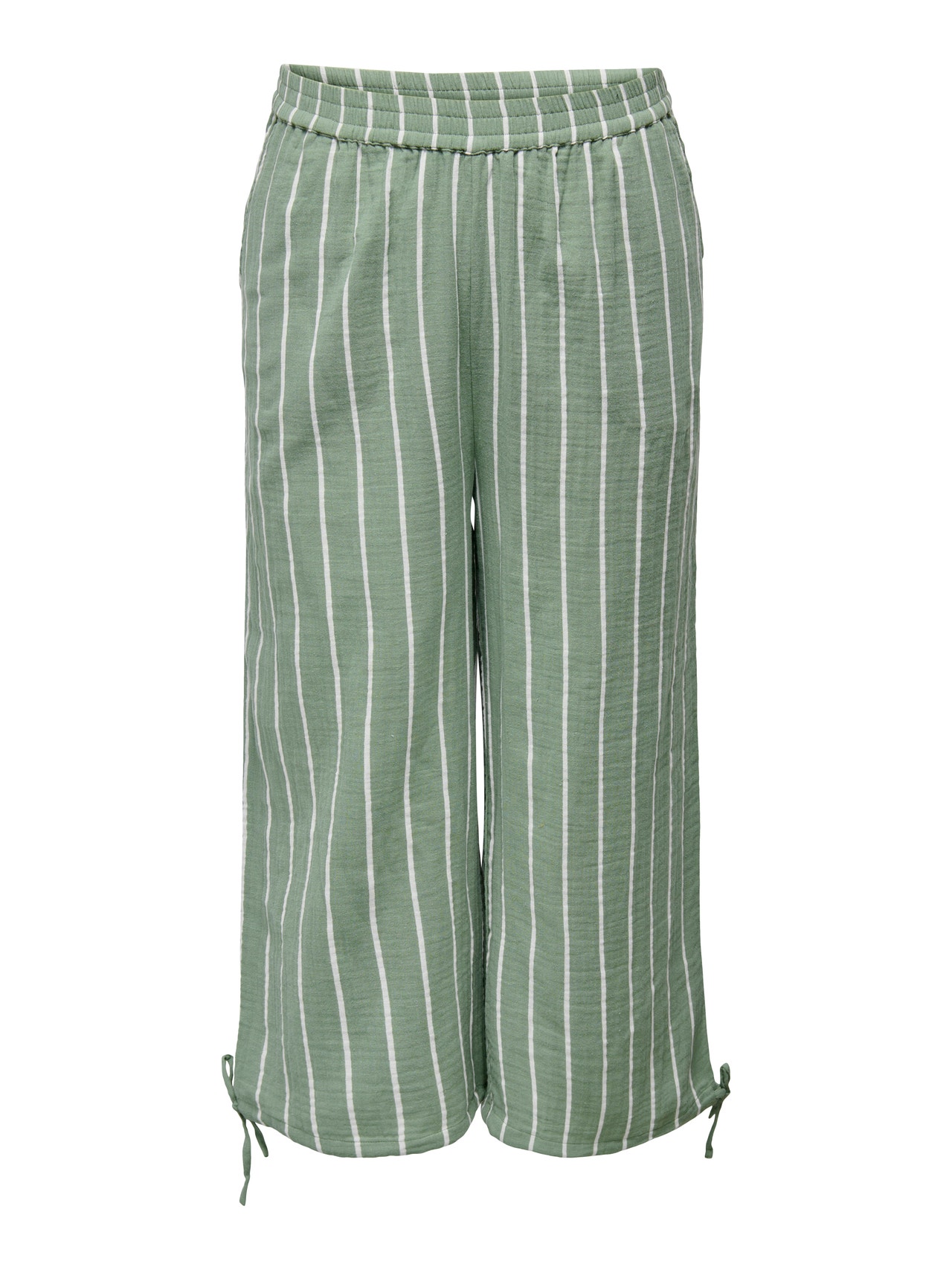 ONLY Pantalones Corte regular Cintura normal -Sage Green - 15297451