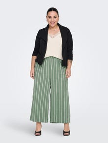 ONLY Pantalones Corte regular Cintura normal -Sage Green - 15297451