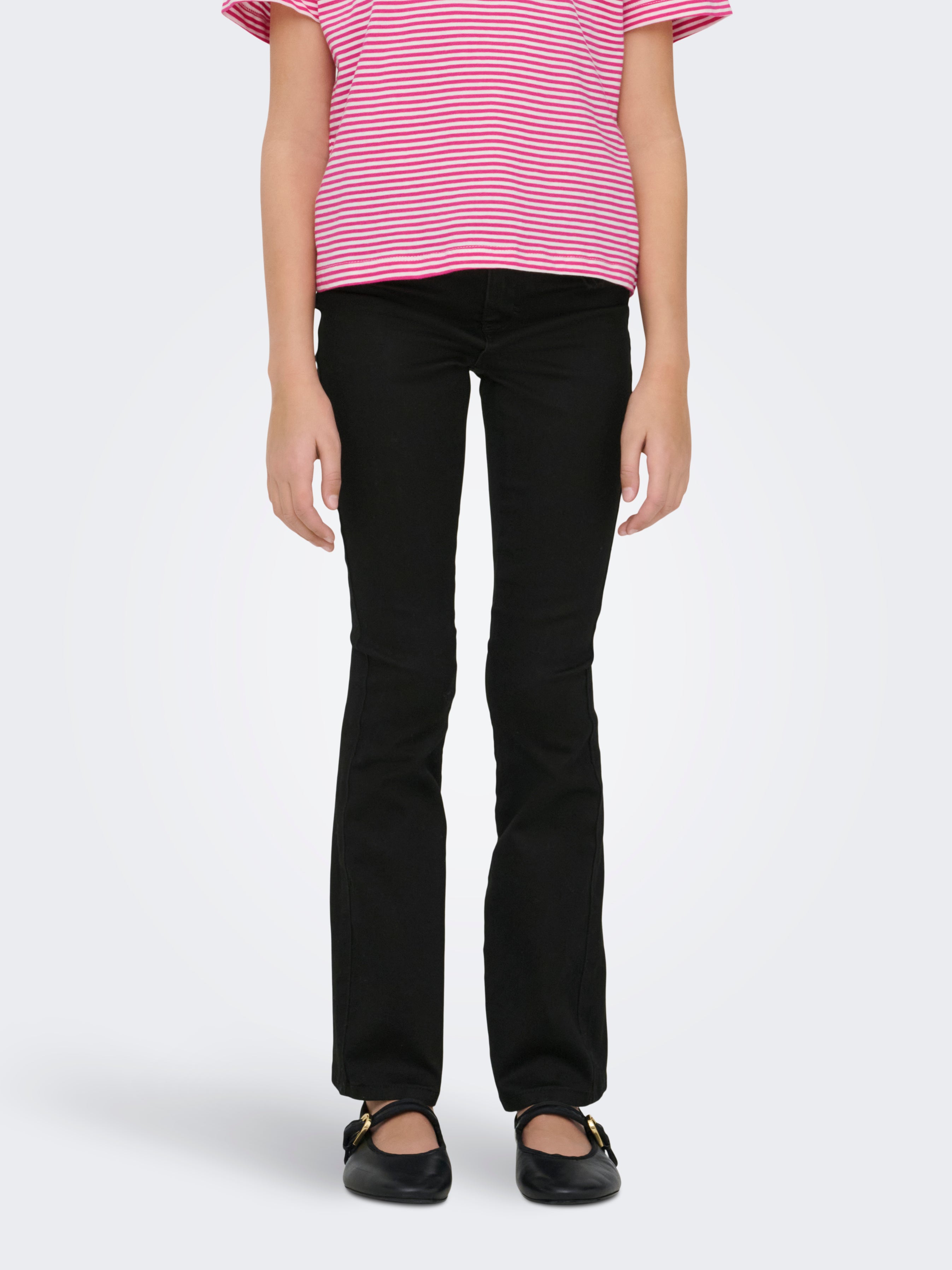 Kogroyal Mittlere Taille Flared Jeans