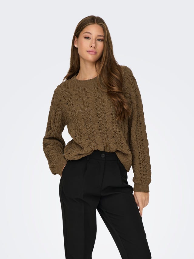 ONLY Round Neck Pullover - 15297665
