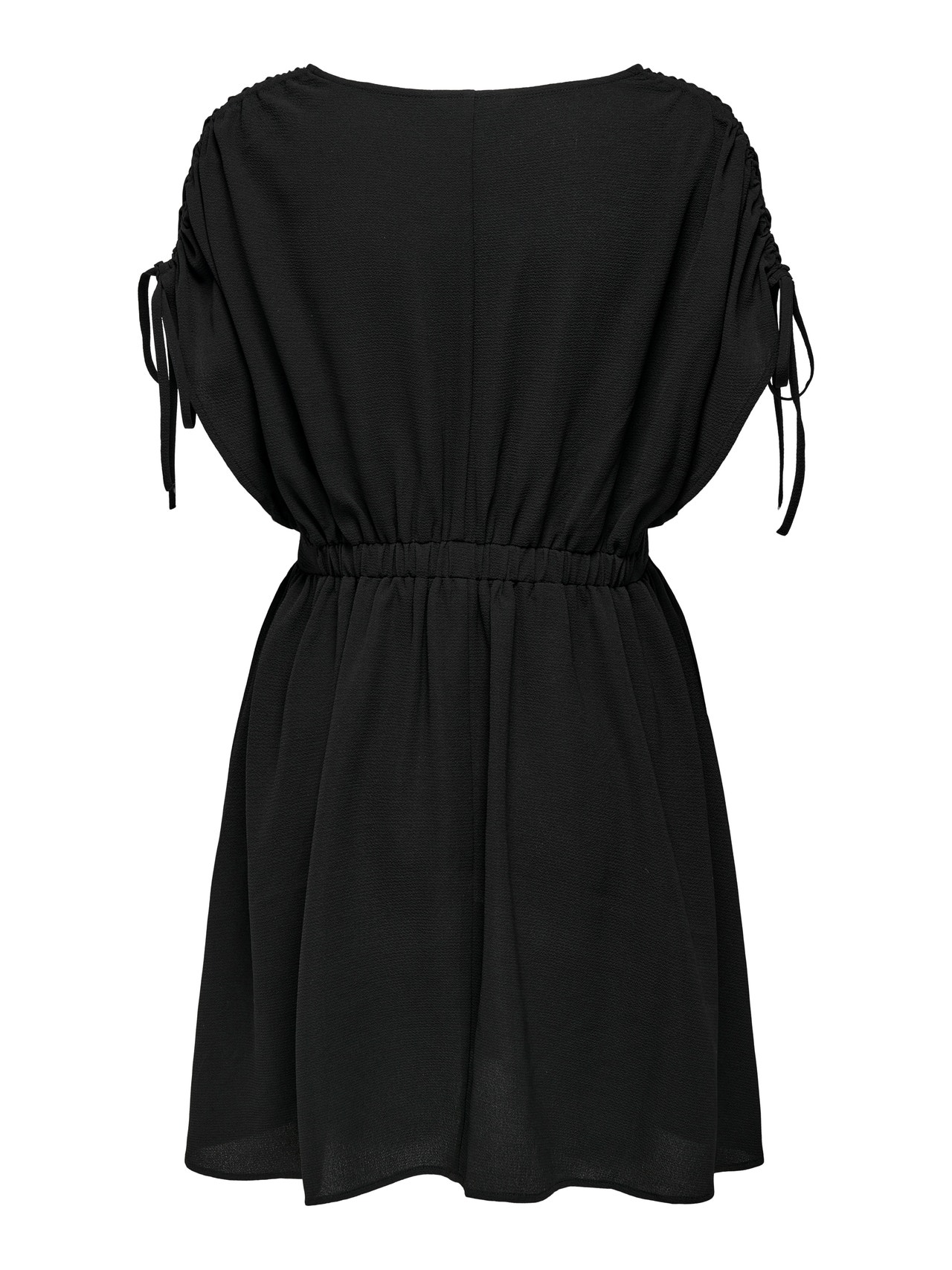 ONLY Robe courte Regular Fit Col en V -Black - 15298037