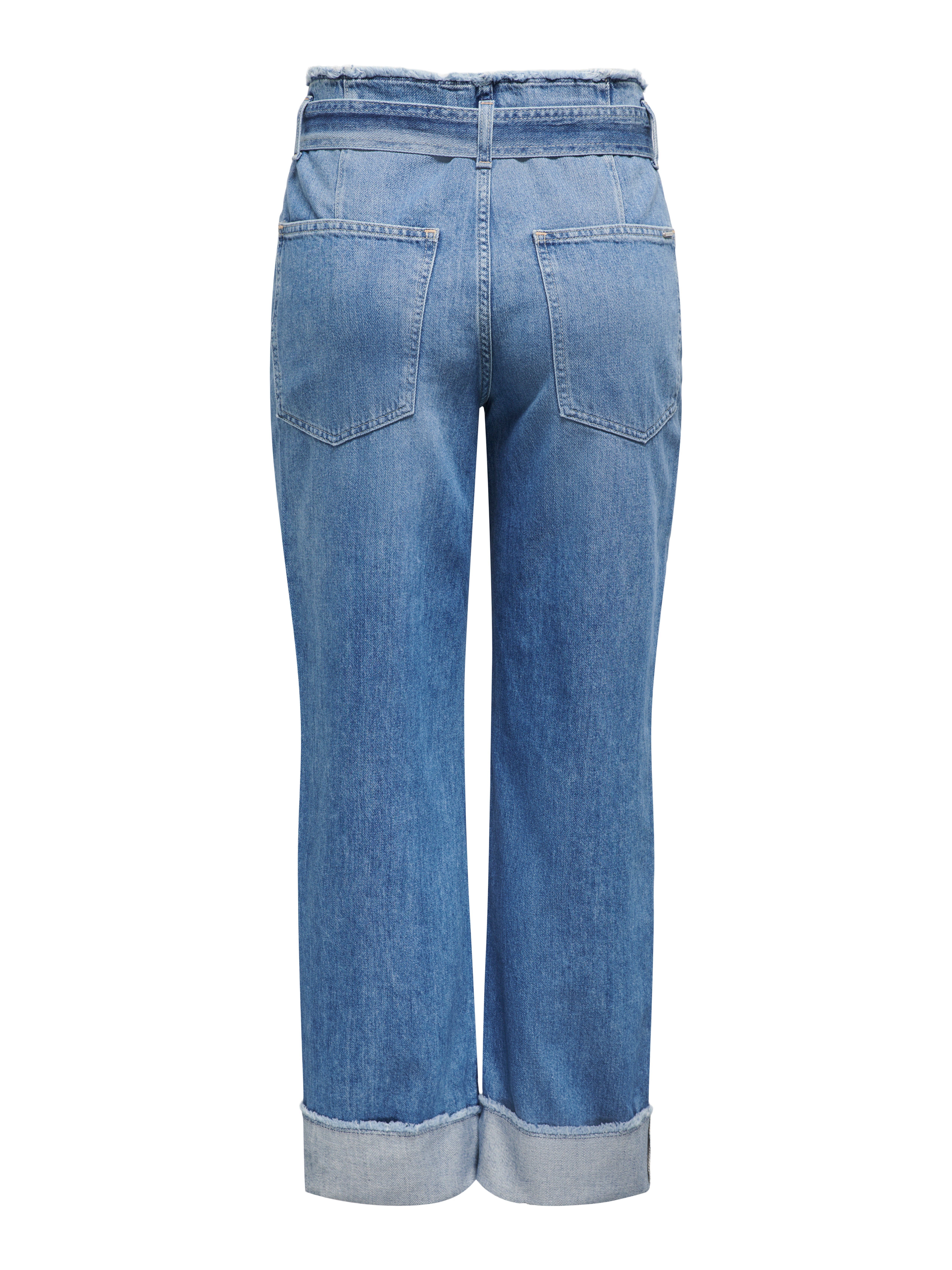 Thumbnail - Onlmaddie Hohe Taille Weiter Beinschnitt Jeans