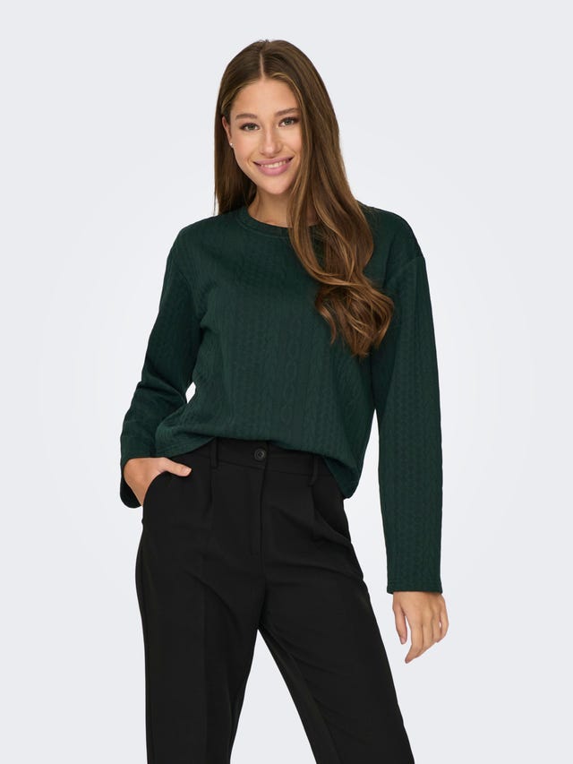 ONLY Loose Fit O-Neck Sweatshirt - 15298123