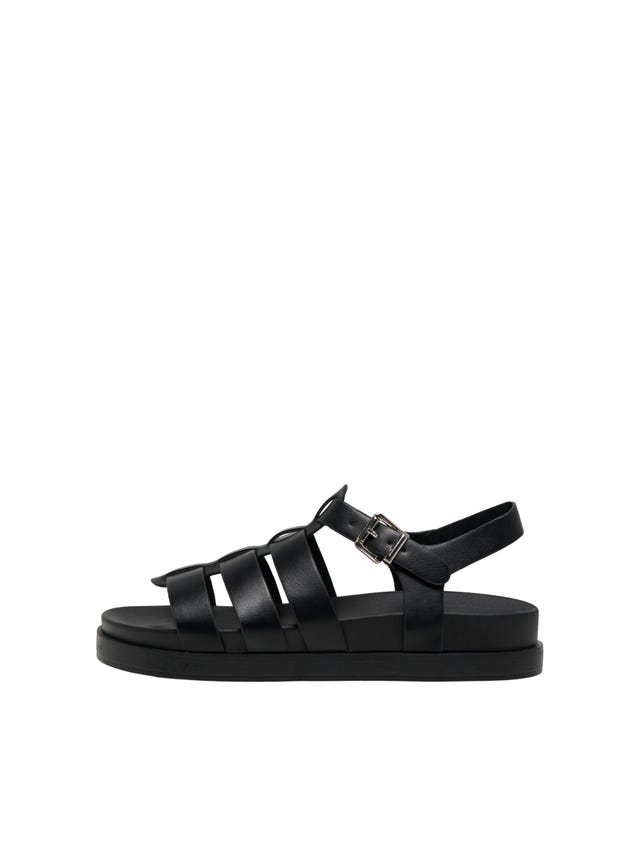 ONLY Imiteret læder sandaler - 15298258