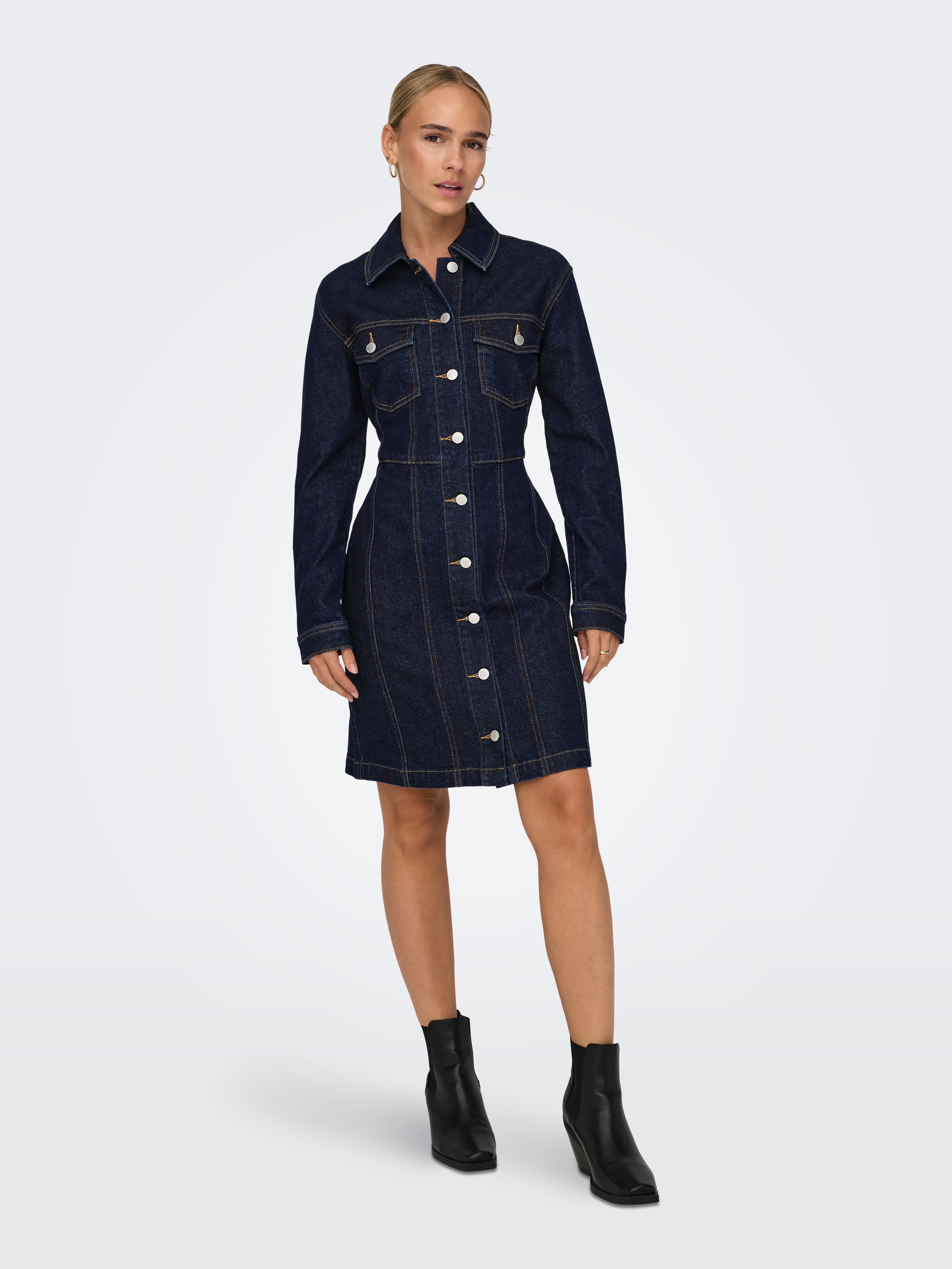 Only denim 2025 shirt dress