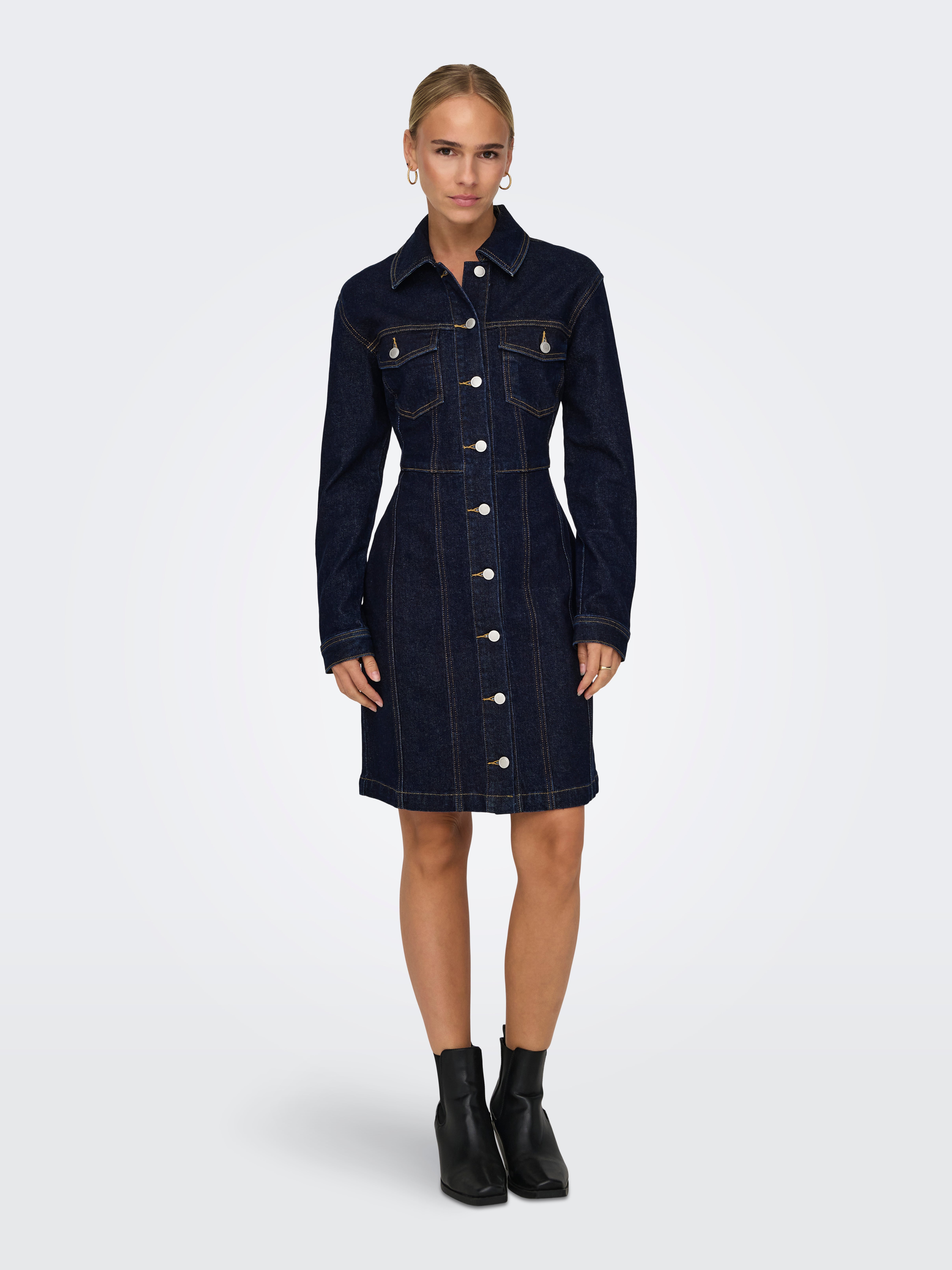 Only denim hotsell shirt dress