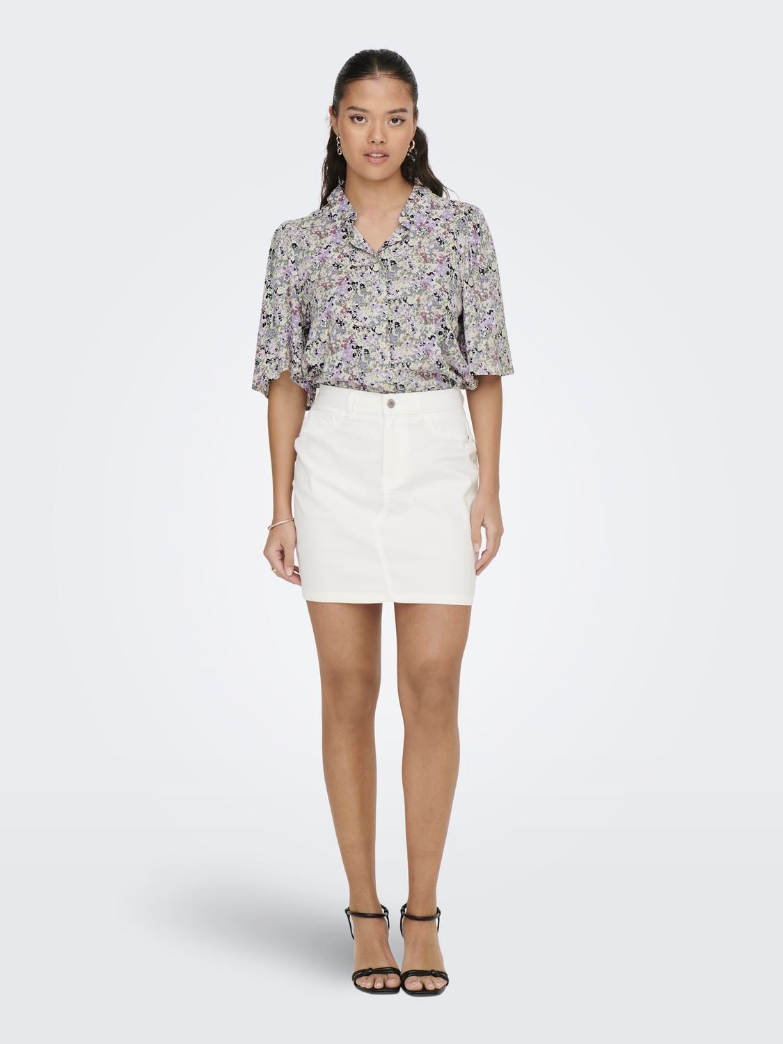 ONLY Short skirt -White - 15298345