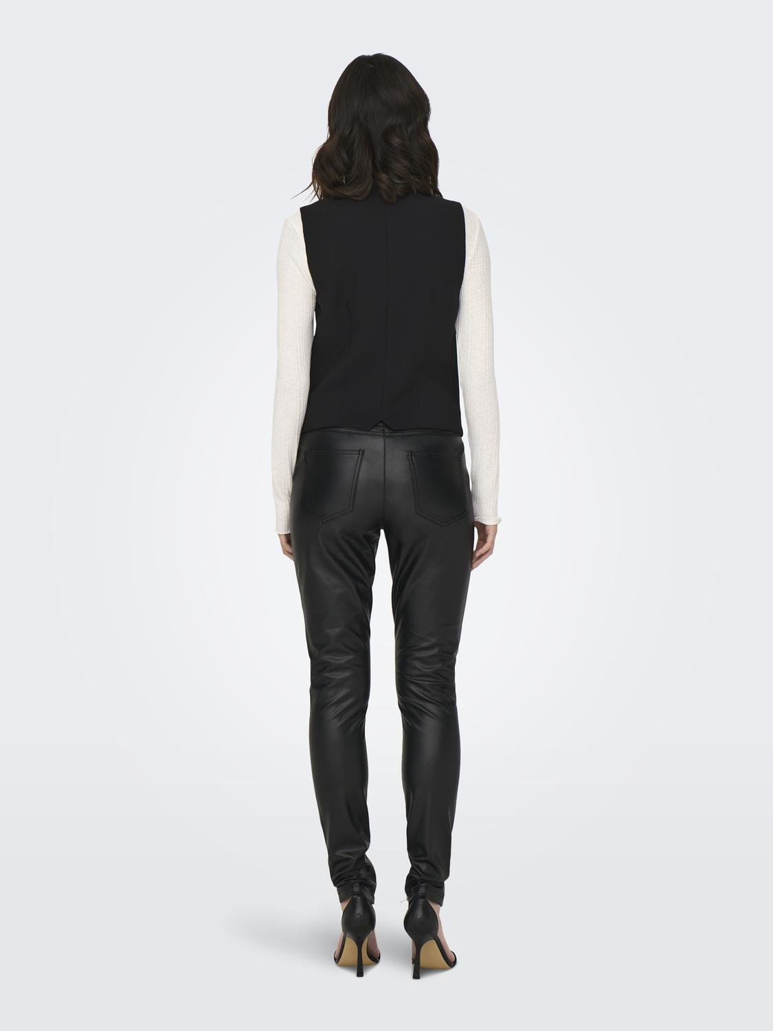 ONLY Classic waistcoat -Black - 15298542