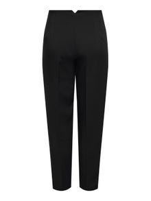 ONLY Pantalons Regular Fit Taille haute -Black - 15298565